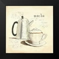 thumbnail image 2 of Adams, Emily 12x12 Black Modern Framed Museum Art Print Titled - Parisian Coffee I, 2 of 5