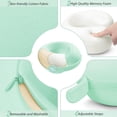 thumbnail image 4 of Almohada cervical de viaje Urnexttour para coche, espuma viscoelástica, verde, 4 of 6