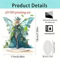 thumbnail image 3 of YWIYIUD Fée avec Ailes de Papillon et Fleurs Colorées - Collection de Statues de Fée Décoration Maison - Décoration Plate 2D Cadeaux de Jardinage en Résine pour Femmes Statues pour Jardin Fée Intérieur Ou Extérieur, 3 of 9