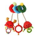 thumbnail image 1 of Sonajero De Juguete Para Bebé, Sonajero Colgante Para Bebé, Juguete En Espiral Para Envolver Alrededor De La Cuna, Cama, Cochecito, Animal De Peluche Serendint BA001518-04, 1 of 6