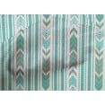 thumbnail image 4 of oneOone Cotton Poplin Fabric Arrow & Stripe Geometric Print Fabric BTY 56 Inch Wide, 4 of 4