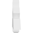 thumbnail image 3 of 60"W x 17 1/2"H x 4"D x 6"F, 7/12 Pitch, Kennewick Architectural Grade PVC Gable Bracket, 3 of 8