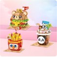 thumbnail image 5 of SKQIT 3-Packs Food Building Blocks Model Set,Cute Simulation Dessert Collection Particle Construction Building Bricks Toy,Home Decor, 5 of 7