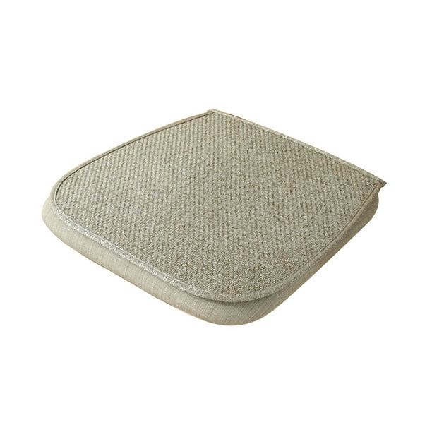 Wosthever Cool Ice Pad Seat Mat Cojín para silla Accesorios para el hogar Camping Lavable Oficina Sala de estar Al aire libre Almohadillas de Decoración del hogar Gris