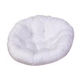 thumbnail image 2 of Cojín para silla hamaca, cojín para columpio, cojín lavable para porche, patio y columpios. Blanco, 2 of 9