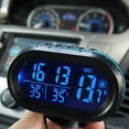 thumbnail image 1 of MYG 12V Digital Car Clock Thermometer Voltmeter Hygrometer Weather, 1 of 5