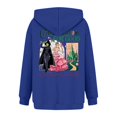 thumbnail image 4 of Wicked Sweat à Capuche Musical pour Femmes, Chandails en Molleton Wicked Femmes, Veste Chaude Design Graphique 3D, Bleu, L, 4 of 4