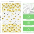 thumbnail image 6 of Yellow Floral Vase Spring Kitchen Towels Dish Towels, 18x26 Inch Hello Sunshine Seasonal Summer Decoration Hand Towels Set of 4, 6 of 6