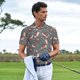 thumbnail image 3 of Balery Hedgehogs and Flowers1 Camisa Polo de Hombre con Estampado, de Manga Corta y Tejido Medio, Camisa Tipo Golf Polo-3X-Large, 3 of 6