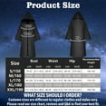 thumbnail image 2 of Alaiyaky Hooded Cloak Robe Jedi Adult, Jedi Costume Set with Accessories and Necklace Wizard Master Knight Robe Costume Cosplay for Halloween Masquerade Balls, 2 of 8
