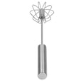 thumbnail image 2 of Egg Beater SemiAutomatic Stainless Steel Small Egg Whisk Hand Mixer for Kitchen Use(10in ), 2 of 5