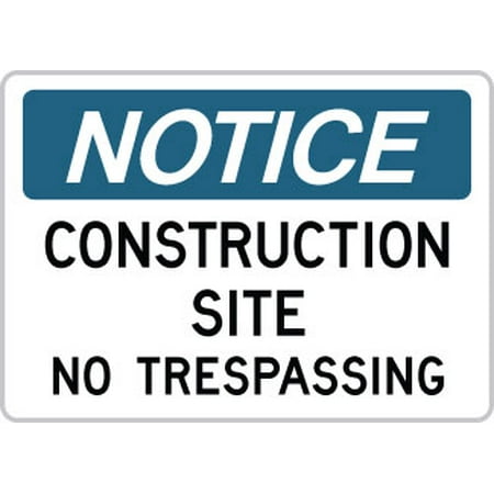 14"x10" OSHA Safety Sign : Caution - Hard Hat Required SYMHARDHAT. aluminum