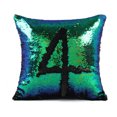 thumbnail image 4 of Housses de Coussin Vierges 16 Po X 16 Po Réversibles à Paillettes Magiques (Violet & Blanc), 4 of 5