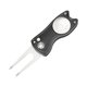 thumbnail image 1 of Portátil Golf Tool Marcador de bolas Pitchmark Groove Cleaner Accesorio Negro Sunnimix Golf Divot, 1 of 8
