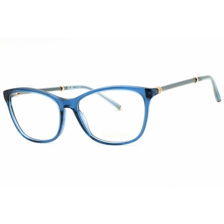 Escada VESD60 0892 Women's Shiny Blue Acetate Full Rim Eyeglasses