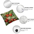 thumbnail image 4 of Nawypu Decor Pillow Covers Set of 2 Fruit with Watermelons Peachs Strawberrys Pattern Cushion Cover Retro Farmhouse Pillowcases for Sofa Couch (Fru), 4 of 6