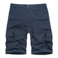 thumbnail image 3 of Mens Hiking Cargo Shorts 9'' Quick Dry Work Shorts Casual Summer Shorts Lightweight Bermuda Shorts with Pockets, 3 of 3