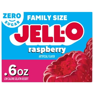 Jell-O Cherry Flavor Sugar Free Gelatin 0.6 oz (Pack - 6