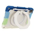 thumbnail image 4 of Dteck Case for iPad Pro 11-inch 3rd Generation,iPad Pro 11" 2020/2018 Shockproof Rubber 3-Layer Protection Hybrid PC 360 Rotatable Handle Kickstand Cover for iPad Air 4th Gen 10.9",Rainbowblue, 4 of 8