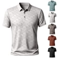thumbnail image 2 of BRANROY Mens Polo Shirts Short Sleeve - Shirts for Men Golf and Casual, Father's Day Shirts, Summer Business Casual, Lightweight Soft Shirts,Black,XL, 2 of 5