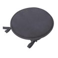 thumbnail image 1 of Round Thickened Seat Cushion Comfortable & Stylish Chair Pad for Home, Office, Restaurant Dark Grey, Sponge Material, 1 of 5