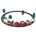 thumbnail image 2 of 1 Set of Christmas Train Toy Battery Operated Small Train Plaything With Track Christmas Gift, 2 of 9