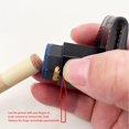 thumbnail image 5 of Veeki Billiard Chalk Holder Portable Octagonal Pool Cue Chalk Case with Magnetic Clip for Snooker Tool Accessory Black-0521, 5 of 5