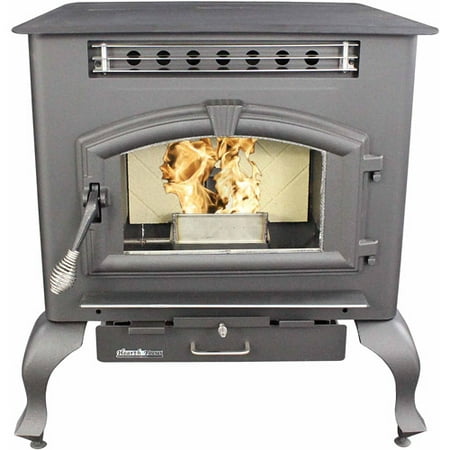 2,000 Sq. Ft. Pellet, Corn and Biofuel Stove with 60 lb