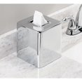 thumbnail image 4 of Square Steel Tissue Box Cover, Modern Towel Rack, for Bathroom Dresser, Bedroom Dresser, Nightstand, Table, Desk and Table (Arc Angle Type + Black Bas, 4 of 4