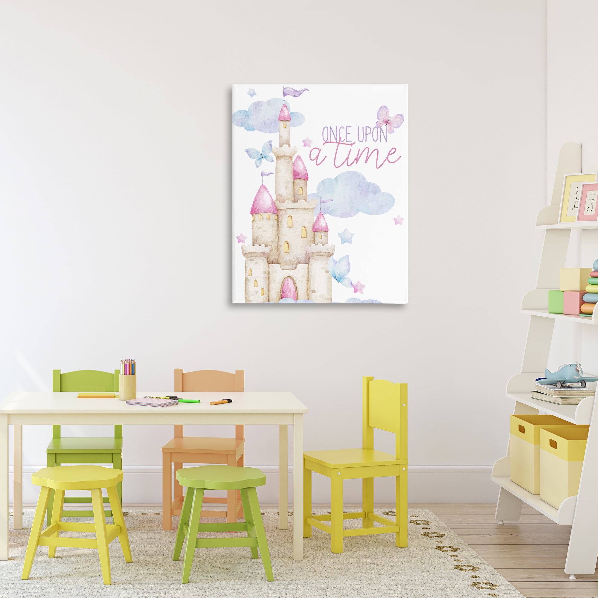 Once Upon A Time Castle Canvas Wall Art, design by Kim Allen