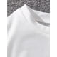 thumbnail image 3 of Cute Girls' Casual Comfortable Short Sleeve T-Shirt with Colorful Pencil Print, Crew Neck, Medium Stretch Fabric, Spring/Summer Style for Youngster, 3 of 6