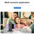 thumbnail image 2 of 360° Gimbal Stabilizer Desktop AI Automatic Tracking Gimbal with +Fill Light for Smartphone Stabilizer,1 x Stabilizer 2 x Fill Light 1 x Charging cable,black, 2 of 8