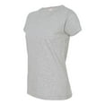 thumbnail image 3 of LAT Women's Taped Neck Longer Length Fine Jersey T-Shirt, 3 of 4