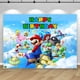 thumbnail image 3 of Fondo para fotografía de fiesta de cumpleaños de Super Mario, Luigi, Boys Bros, fondo para baby shower, pancarta de pared, póster, pancarta decorativa, 3 of 5