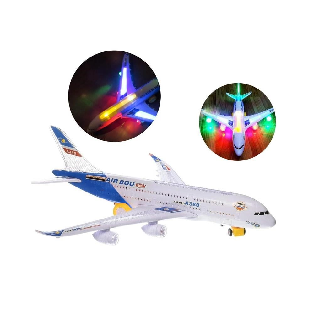 toy airbus a380 with lights