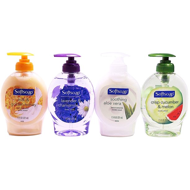 Softsoap Liquid Moisturizing Hand Soap Variety Set 7.5 Ounce Walmart