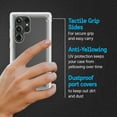 thumbnail image 6 of Pelican Voyager Series Samsung Galaxy S23 Ultra Case with Belt Clip Holster - Clear, 6 of 9
