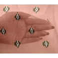 thumbnail image 4 of oneOone Viscose Chiffon Fabric Abstract Ikat Printed Fabric 1 Yard 42 Inch Wide, 4 of 4