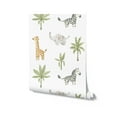 thumbnail image 1 of Jungle Animal Nursery Wallpaper, 1 of 4