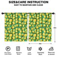 thumbnail image 2 of Blackout Kids Curtains,Yellow Lemon Fruit Dots Green Pattern Childrens Insulated Curtains Set Of 2,Bedroom Essentials,Toddler Room Decor 52"x63", 2 of 5