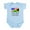 Sky Blue, variant on CafePress - That Makes Me Jamaican American Body Suit - Baby Light Bodysuit