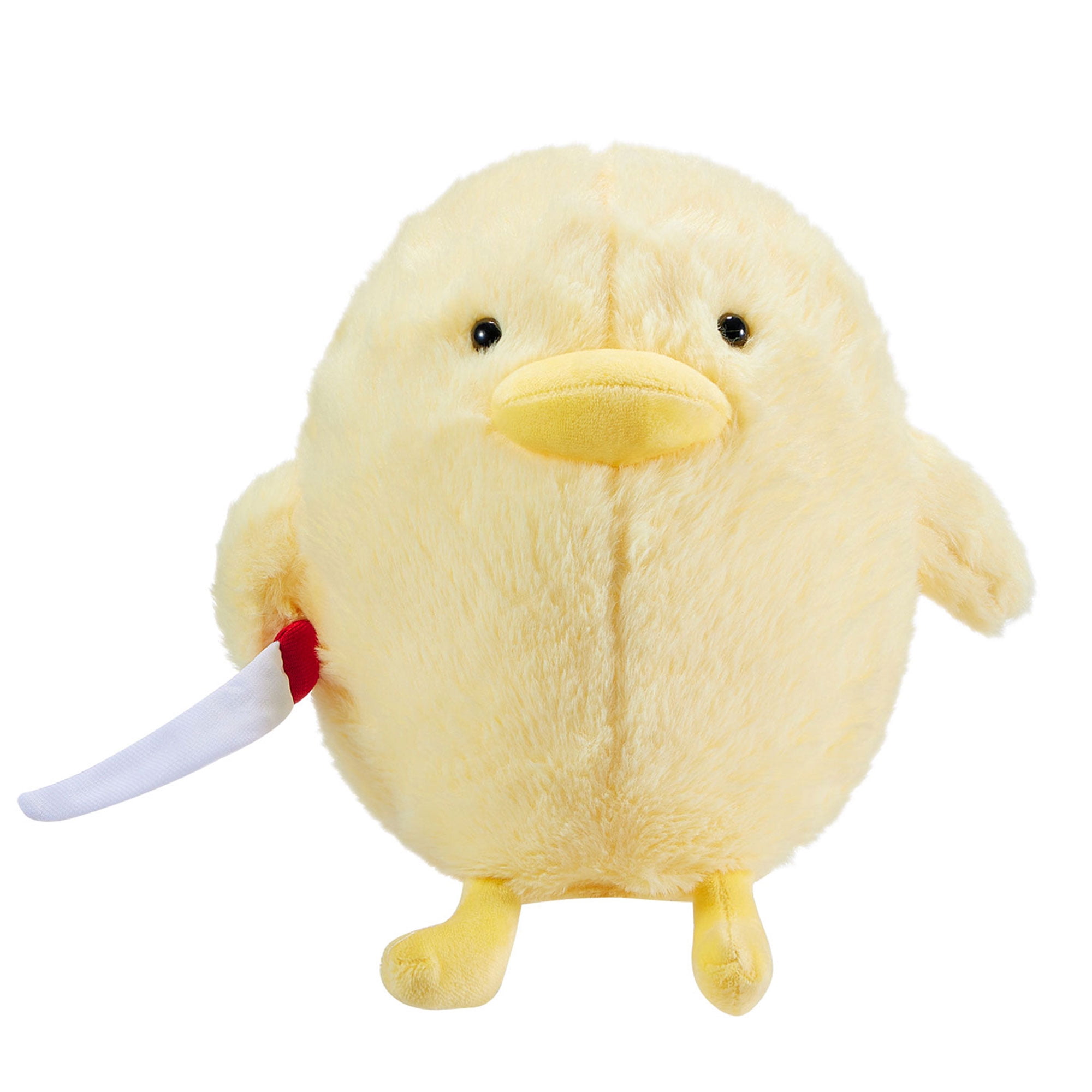 Aunavey Cute Duck with Knife Plushies Toy, Soft Stuffed Animal Plush ...