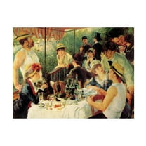 Trademark Fine Art Pierre Renoir Luncheon of the Boating Party Canvas Wall Art - 18x24