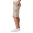 thumbnail image 4 of UNIONBAY Men�s Oversized Cargo Pockets with Velcro� Closures Short (US, Numeric, 36, Regular, Regular, TAN), 4 of 5