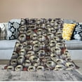 thumbnail image 2 of COMIO Penguin Throw Blanket Soft Cozy Plush Warm Blanket for Sofa Couch Bed, 2 of 6