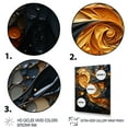 thumbnail image 3 of Designart "VORTEX Tangle" Abstract Floater Framed Wall Art Living Room, 3 of 7