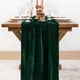 thumbnail image 2 of Camino de mesa Socomi Velvet 51 x 305 cm, color verde esmeralda, 2 of 5