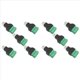 thumbnail image 1 of 10 Adaptadores de Bloque de Terminales de Tornillo de 6 Pines A RJ12 Macho para Extensión de Cable de Teléfono Cat3, Conectores Modulares RJ12 6P6C, 1 of 5