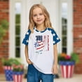 thumbnail image 6 of ZACPNCV July 4th Shirts for Kids Boys Girls Flag USA Print Tees Patriotic Casual Short Sleeve Tops Memorial Day Gift T Shirt Blue 7-8 Years, 6 of 8