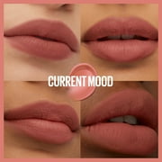 Maybelline Super Stay Teddy Tint, Long Lasting Matte Lip Stain, Current Mood, 0.17 fl oz